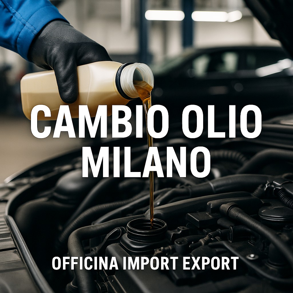 CAMBIO OLIO MILANO