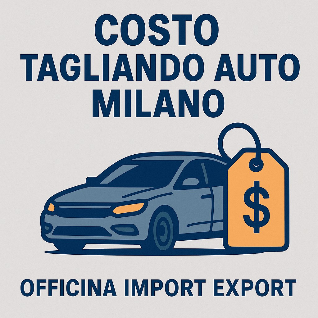 Costo Tagliando Auto Milano